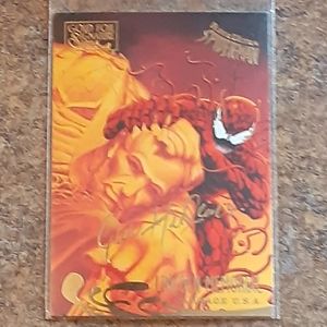 Fleer Ultra Spider-Man Gold Foil Signature Series